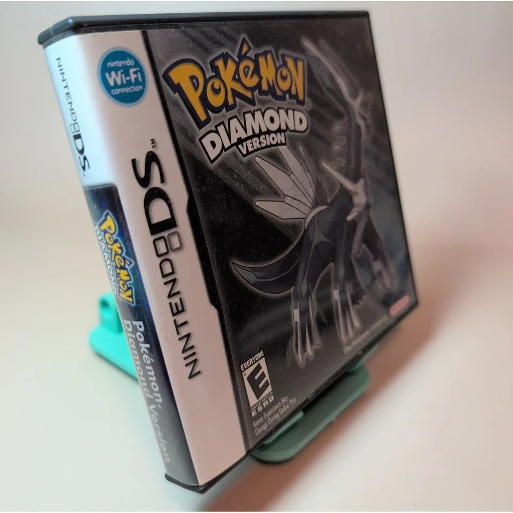 Pokemon Diamond Version Nintendo DS CIB Complete Authentic Poster Manual Insert